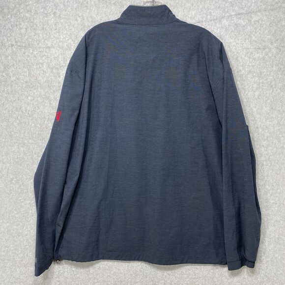 LinkSoul Pullover Mens Extra Large 1/4 Zip Blue Golf Lightweight Activewear V1 - Picture 6 of 11